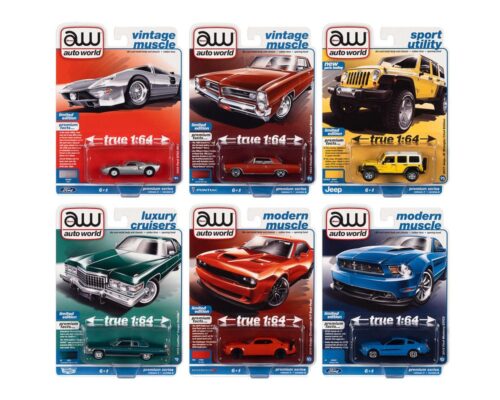 Auto World 1:64 Premium 2022 Release 3 Version A Assortment