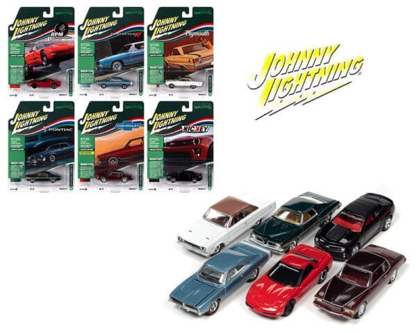 Johnny Lightning 1:64 Muscle Cars USA 2022 Release 2A Assortment