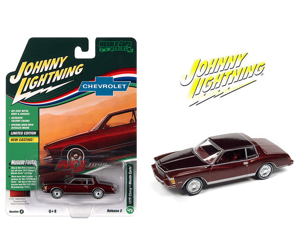 Johnny Lightning 1:64 1979 Chevrolet Monte Carlo Version A