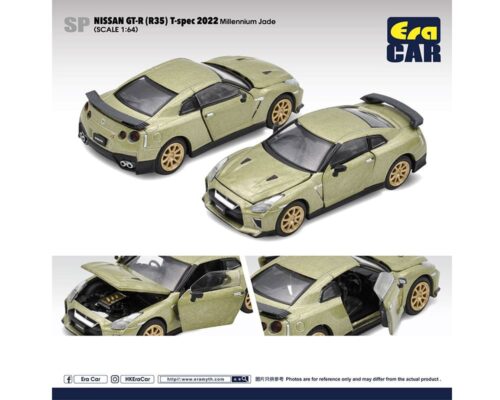 ERA Car 1:64 Nissan GT-R  (R-35) T-Spec 2022 Millennium Jade