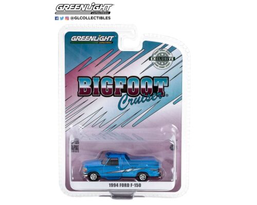 Greenlight 1:64 1994 Ford F-150 Big Foot Cruiser #2 Ford Scherer Equipment 4×4  – Hobby Exclusive