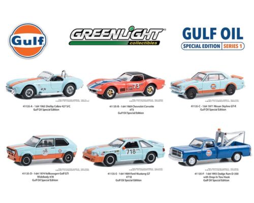 Greenlight 1:64 Gulf Oil Special Edition Series 1 Assortment