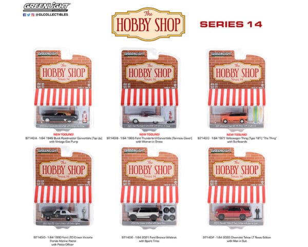 Greenlight 1:64 The Hobby Shop Series 14 Assortment