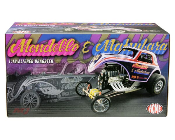 ACME 1:18 Mondello & Matsubara Striped Altered Dragster