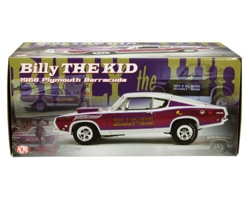 ACME 1:18 1968 Plymouth Barracuda Super Stock – Billy the Kid – Limited Edition 1 of 822