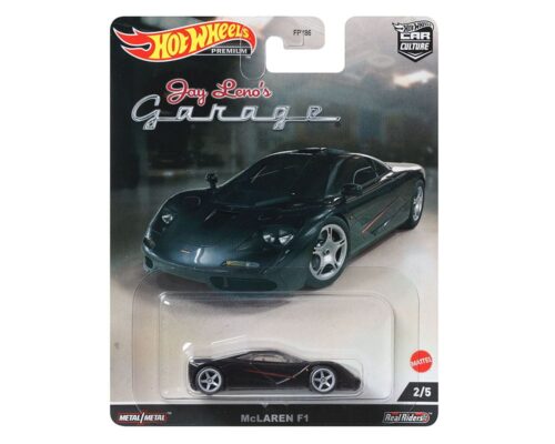 Hot Wheels 1:64 Car Culture Jay Leno’s Garage – McLaren F1 Solid Case