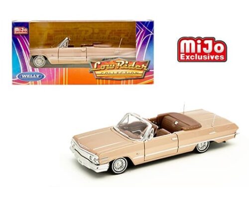 Welly 1:24 1963 Chevrolet Impala SS Convertible – Low Rider – MiJo Exclusives