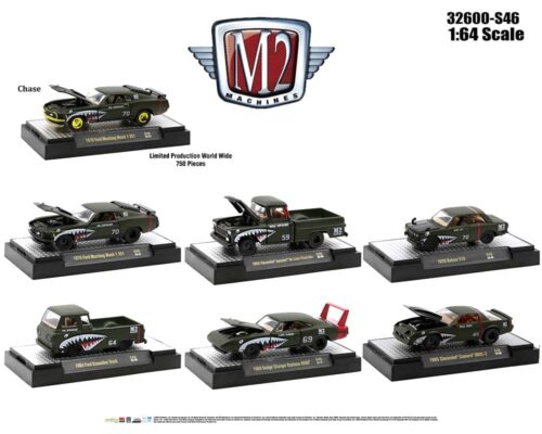 M2 Machines 1:64 Auto-Thentics Shark Mouth Collection Release S46