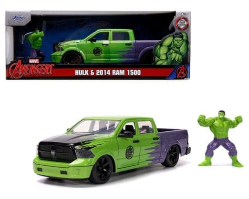 Jada 1:24 Hulk & 2014 Ram 1500 – Marvel Avengers – Hollywood Rides