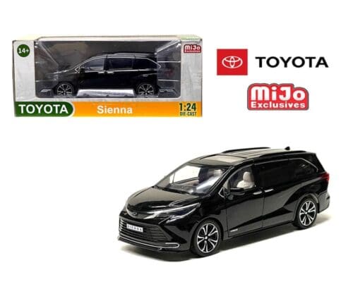 MiJo Exclusives 1:24 Toyota Sienna (Black) – USA Exclusive