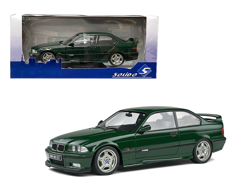 Solido 1:18 1995 BMW E36 M3 GT Coupe - Green