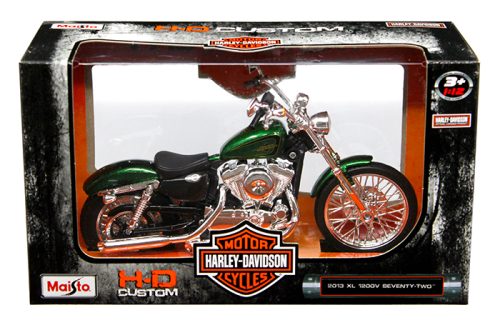 Maisto 1:12 2013 XL1200 V Seventy-Two – Harley-Davidson  – Motorcycles