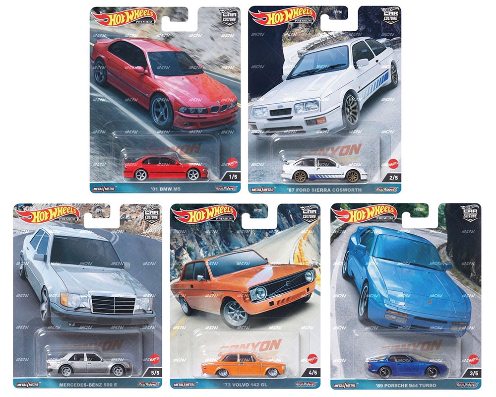 Hot Wheels 164 Car Culture 2023 C Case Canyon Assortment M & J Toys