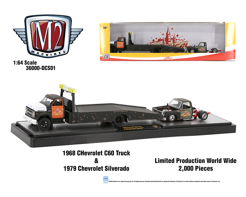 M2 Machines 1:64 Auto Haulers 2023 Magical Weekend Exclusive 1968