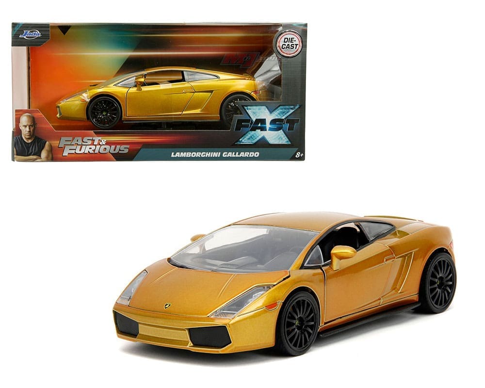 Jada 1 24 Lamborghini Gallardo Gold Fast And Furious Fast X M And J