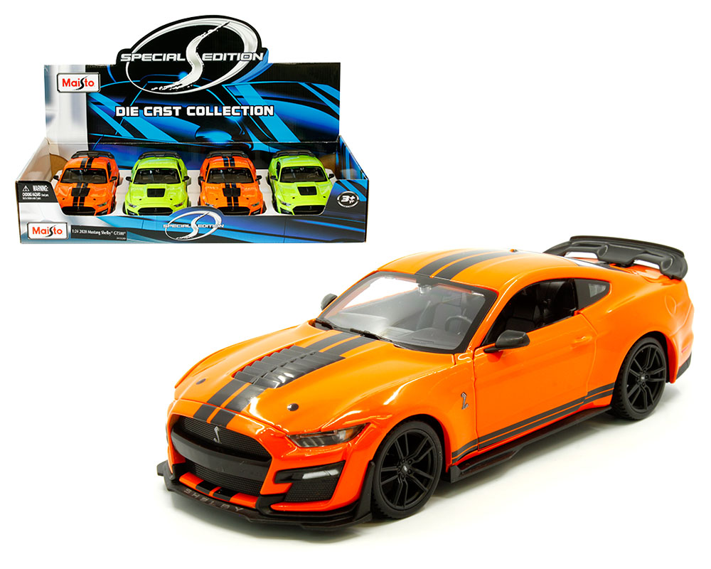 Maisto 1:24 2020 Ford Mustang GT500 – Special Edition – Display Tray ...