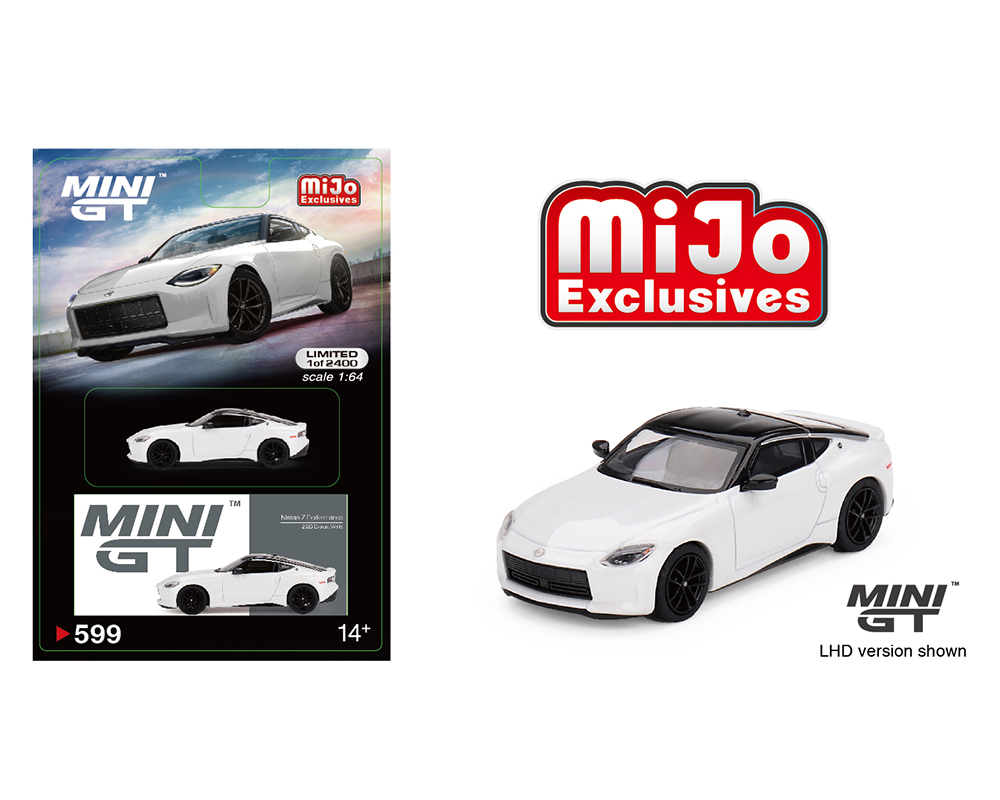 Mini GT 1:64 Nissan Z Performance 2023 - LHD - Everest White - MiJo  Exclusives