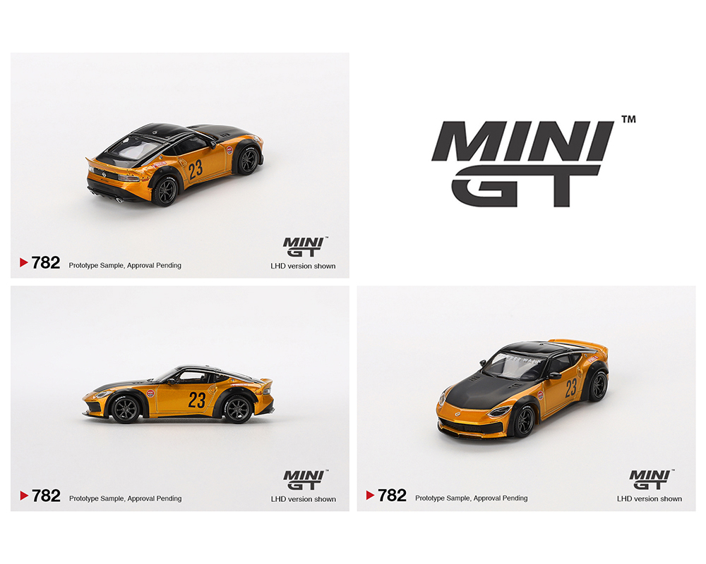 (Preorder) Mini GT 1:64 Nissan Z LB-NATION WORKS - LB Gold - Mijo Exclusives