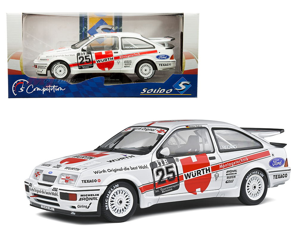 Solido 1:18 Ford Sierra RS500 - Nurburgring DTM - 1988 - A.Hahne 