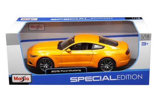 Maisto 1:18 2015 Ford Mustang (Orange) -Special Edition