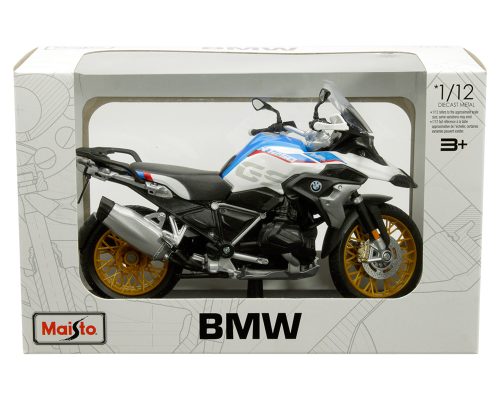 Maisto 1:12 BMW R 1250 GS – White – Motorcycles