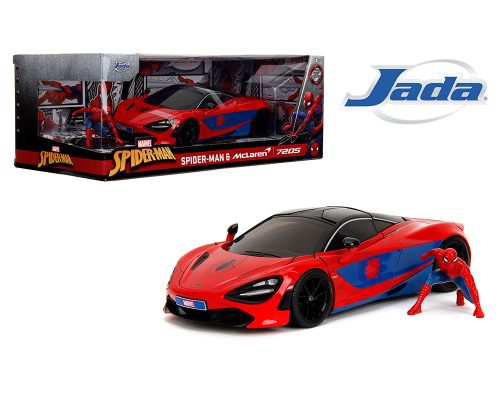 Jada 1:24 McLaren 720S and Spider-Man Figure – Marvel Spider-Man – Hollywood Rides