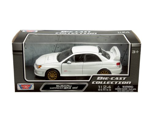 Motormax 1:24 Subaru Impreza WRX STI – White