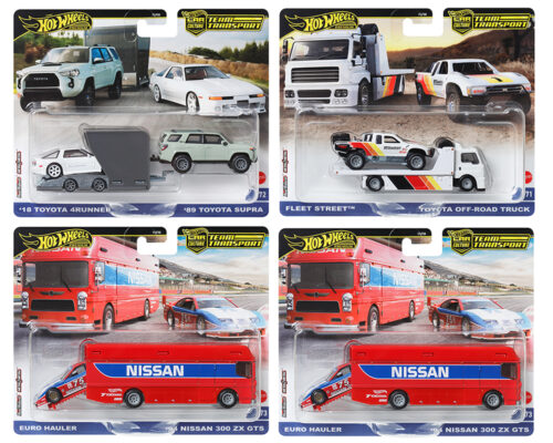 (Preorder) Hot Wheels 1:64 Team Transport 2024 D Case Assortment