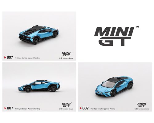 (Preorder) Mini GT 1:64 Lamborghini Huracán Sterrato Blu Aegir
