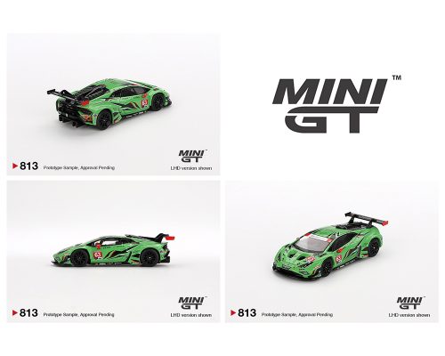 (Preorder) Mini GT 1:64 Lamborghini Huracán GT3 EVO2 #63 Iron Lynx IMSA 2023 Daytona 24 Hrs.