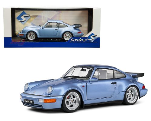 Solido 1:18 1990 Porsche 911 (964) Turbo – Horizon Blue Metallic