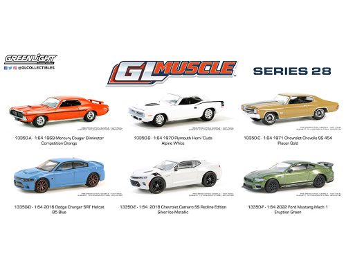 Greenlight 1:64 GL Muscle Series 28 Assortment