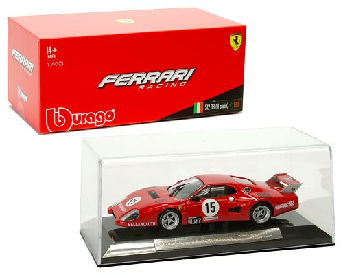 Bburago 1:43 Ferrari 512 BB (II Serie) 1981 #15 – Ferrari Racing