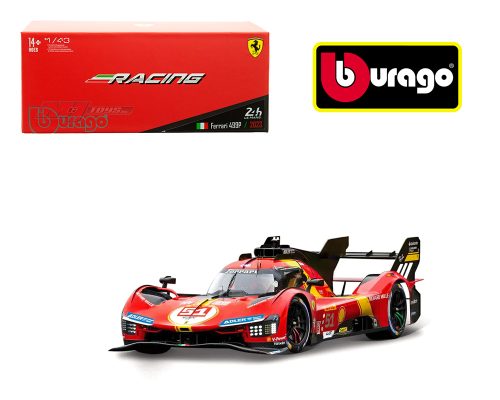 Bburago 1:43 Ferrari 499P 2023 24h Le Mans #51 – Racing