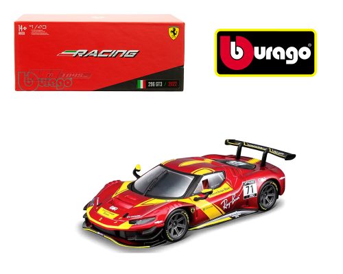 Bburago 1:43 Ferrari 296 GT3 2022 – Racing