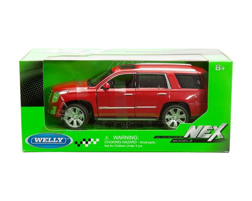 Welly 1:27 2017 Cadillac Escalade – Red Metallic