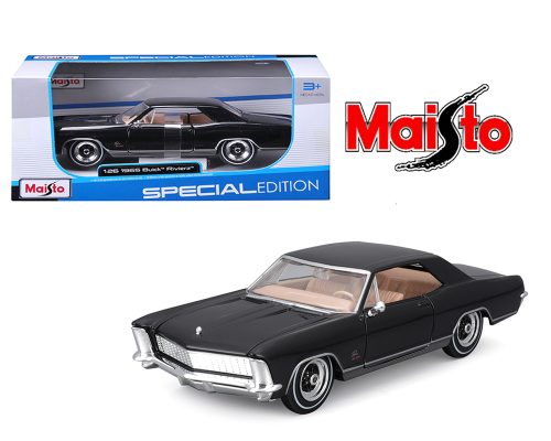 Maisto 1:24 1965 Buick Riviera – Black – Special Edition