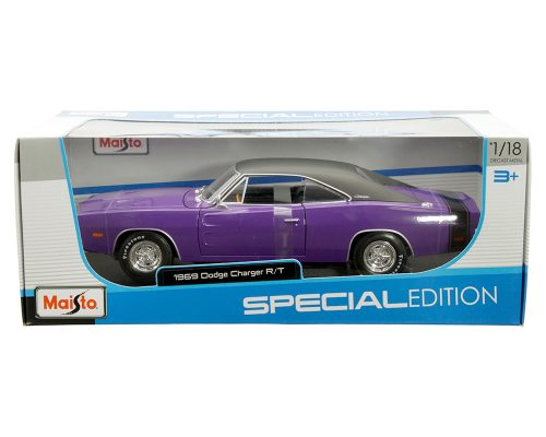 Maisto 1:18 1969 Dodge Charger R/T (Purple) – Special Edition