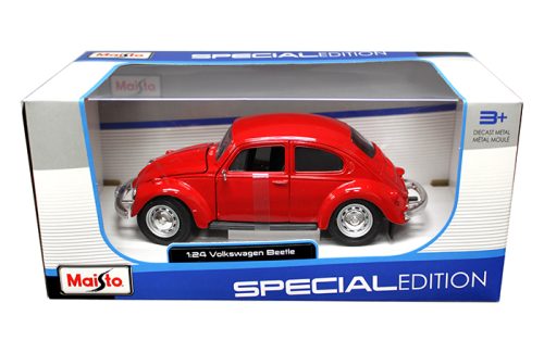 Maisto 1:24 Volkswagen Beetle – Red – Special Edition