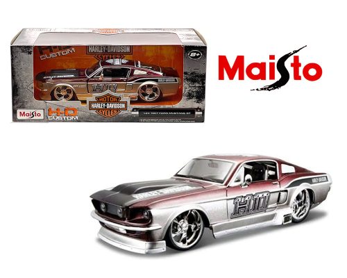 Maisto 1:24 1967 Ford Mustang GT- Harley-Davidson Custom