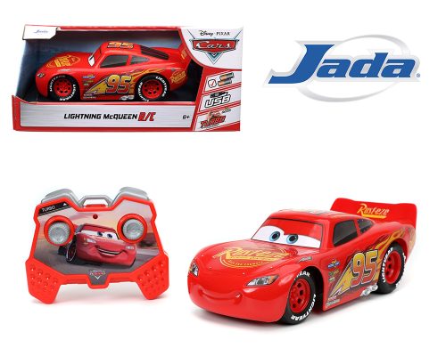 Jada Radio Control Lightning McQuee – Disney Pixar Cars – Hollywood Rides