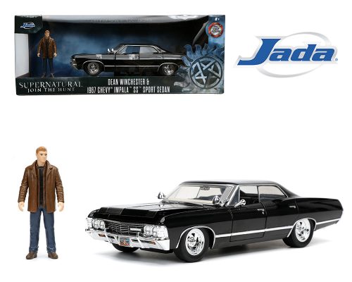 Jada 1:24 Dean Winchester and 1967 Chevrolet Impala SS Sport Sedan – Supernatural – Hollywood Rides