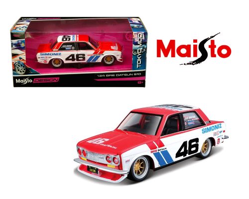 Maisto 1:24 BRE Datsun 510 #46  – Tokyo Mod