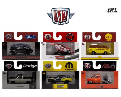 M2 Machines 1:64 Detroit-Muscle Release 81 Assortment