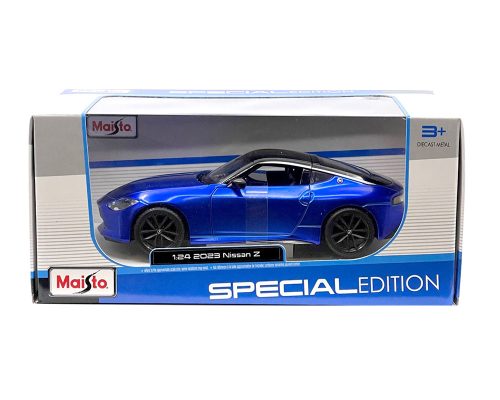 Maisto 1:24 2023 Nissan Z – Blue with Black Roof – Special Edition