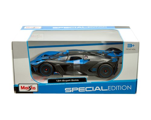 Maisto 1:24 Bugatti Bolide – Blue/Dark Grey Metallic – Special Edition