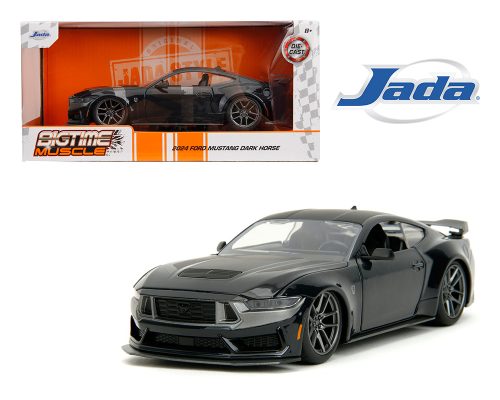 Jada 1:24 2024 Ford Mustang Dark Horse – Blue Ember – Bigtime Muscle