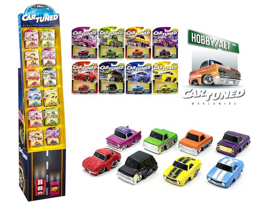 CarTuned 1:64 Series 1 Hobby Assortment 2024 SIDEKICK DISPLAY