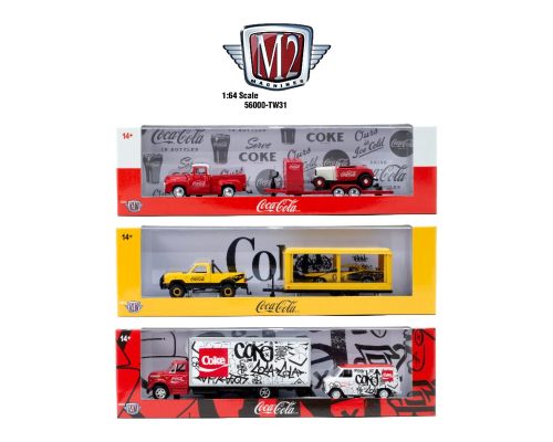 M2 Machines 1:64 Auto-Haulers Coca-Cola Release TW31 Assortment