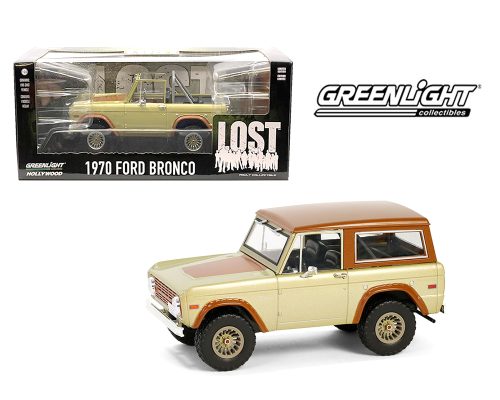 Greenlight 1:24 1970 Ford Bronco (Gold/Brown) – Lost (TV Series) – Hollywood